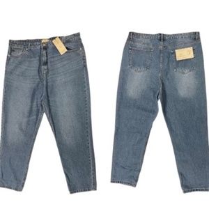 ASOS Curve High Waist Mom Jeans